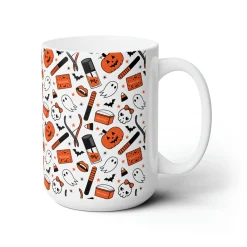 Manicured Halloween Ceramic Coffee Mug 15oz
