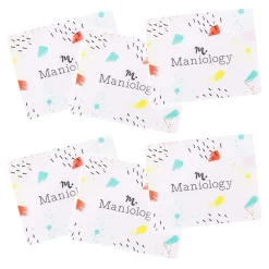 Maniology Mini Scraper Cards - 6 Cards