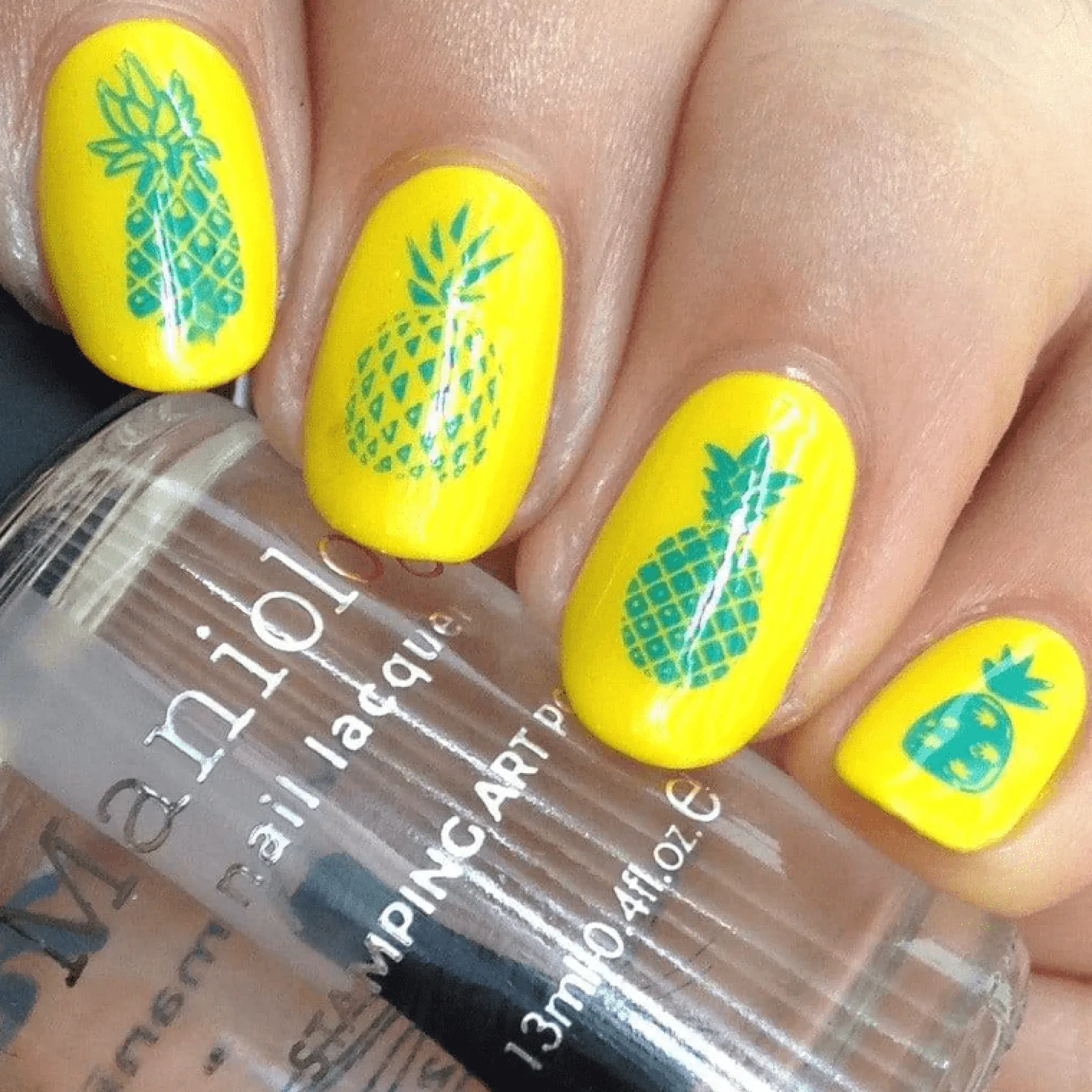 Maui Gold (B282) - Pineapple Yellow Stamping Polish