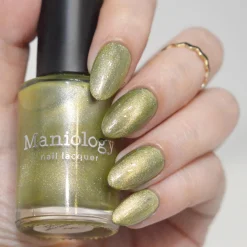 Mermaid Mirage: Electric Algae (P182) - Soft Lime Green Magnetic Nail Polish