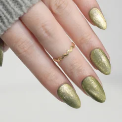 Mermaid Mirage: Electric Algae (P182) - Soft Lime Green Magnetic Nail Polish