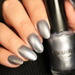 Mermaid Mirage: Midnight Riptide (P183) - Dusty Periwinkle Magnetic Nail Polish