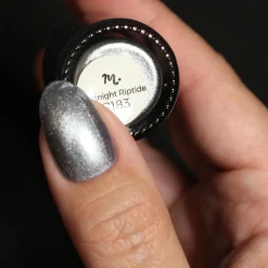 Mermaid Mirage: Midnight Riptide (P183) - Dusty Periwinkle Magnetic Nail Polish
