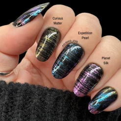 Moonbeams: 3-Piece Iridescent Shimmer Stamping Polish Set