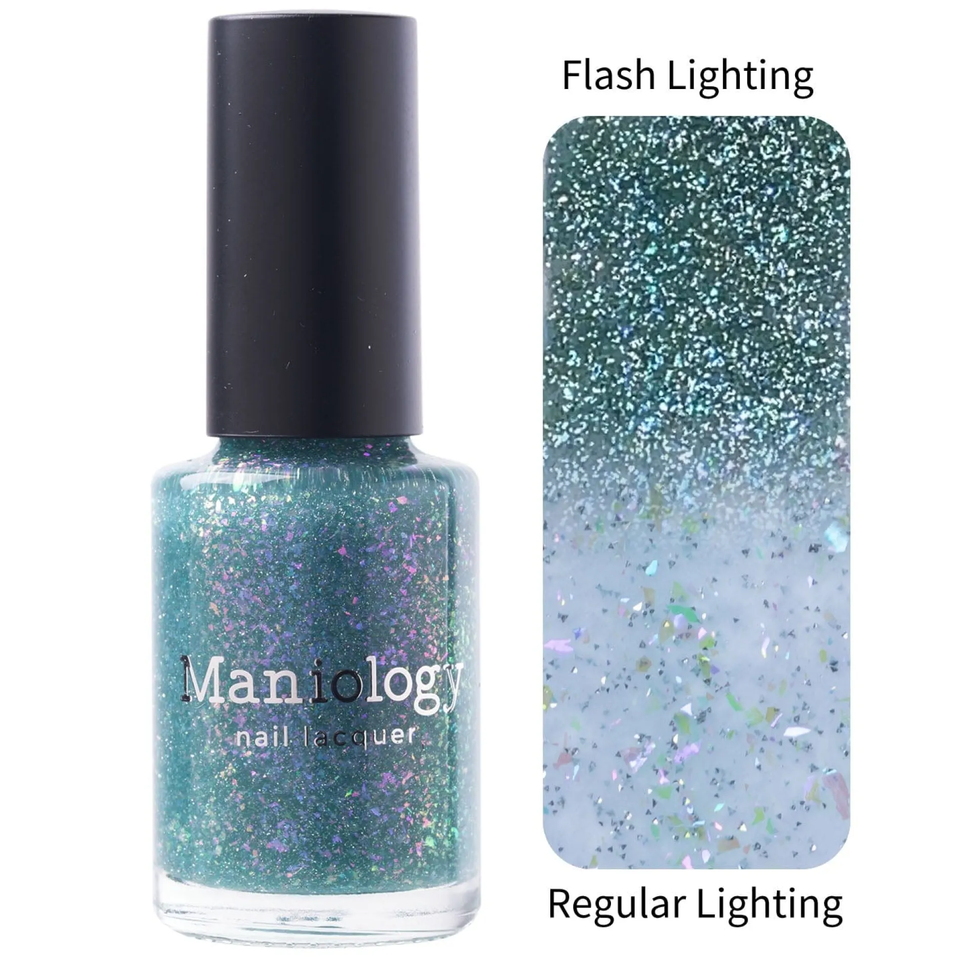 Morning Dew: 3-Piece Flakies Jelly with Reflective Glitter Nail Polish Set