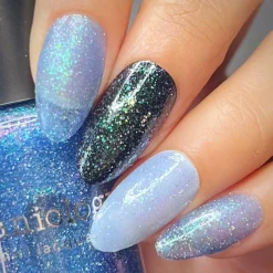 Morning Dew: 3-Piece Flakies Jelly with Reflective Glitter Nail Polish Set