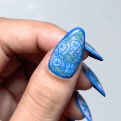 Morning Glory (M666) - Nail Stamping Plate