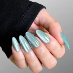 Moss Press On Nails - Medium Almond