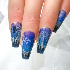 Mourning Mist (M516) - Nail Stamping Plate