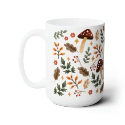 Mystic Garden Ceramic Coffee Mug 15oz