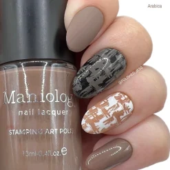 Mythos Collection: Arabica (B201) Light Brown Stamping Polish