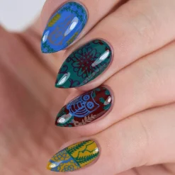 Mythos Collection: Red Sea (B199) Dark Oxblood Red Stamping Polish