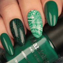Mythos Collection: Tree of Life (B197) Dark Forest Green Stamping Polish