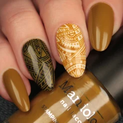 Mythos Collection: Turmeric Sun (B198) Mustard Yellow Stamping Polish