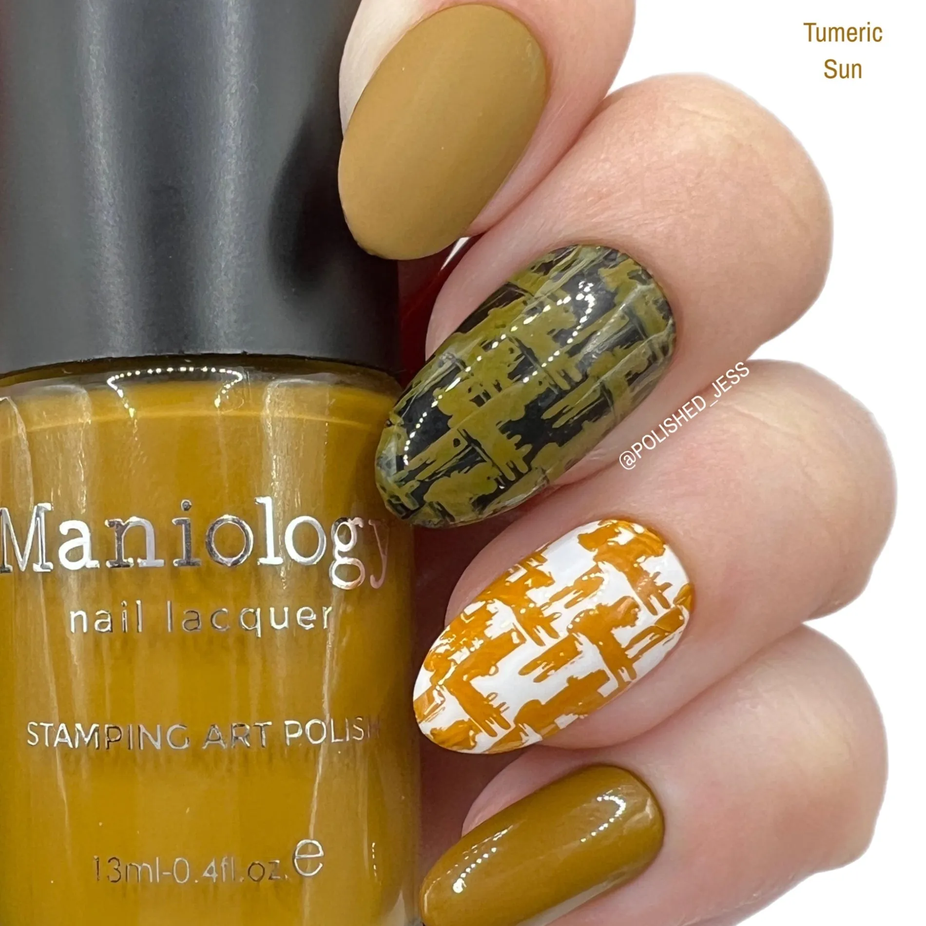 Mythos Collection: Turmeric Sun (B198) Mustard Yellow Stamping Polish