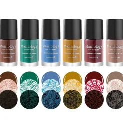 Mythos: 6-Piece Earthy Creme Stamping Art Polish Set