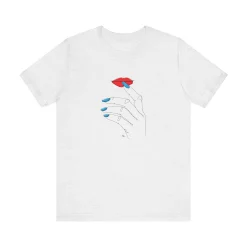 Nail Line Art - Short Sleeve T-shirt