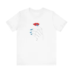 Nail Line Art - Short Sleeve T-shirt