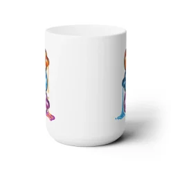 Nail Polish Bottles Ceramic Coffee Mug 15oz