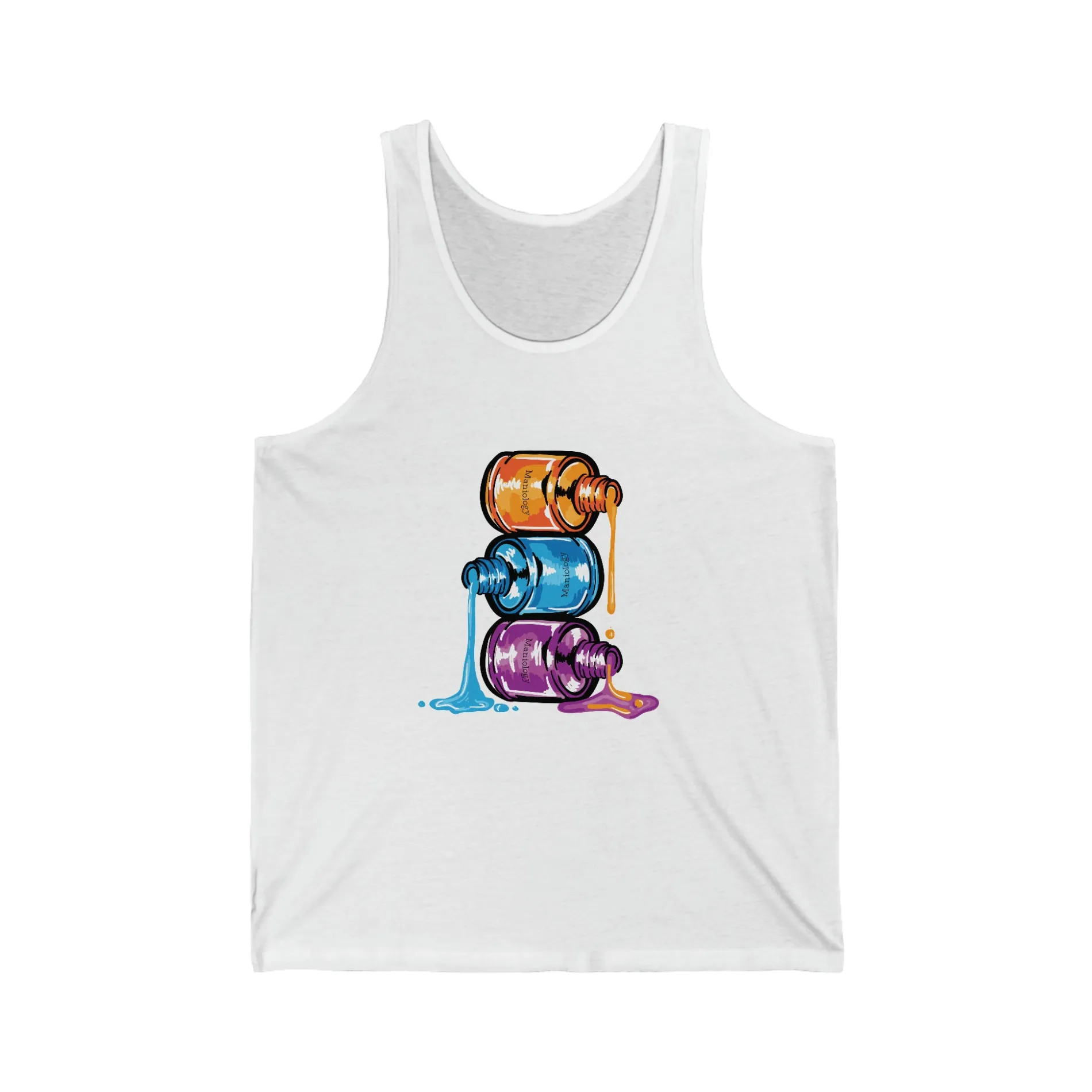 Nail Polish Bottles - Jersey Tank Top