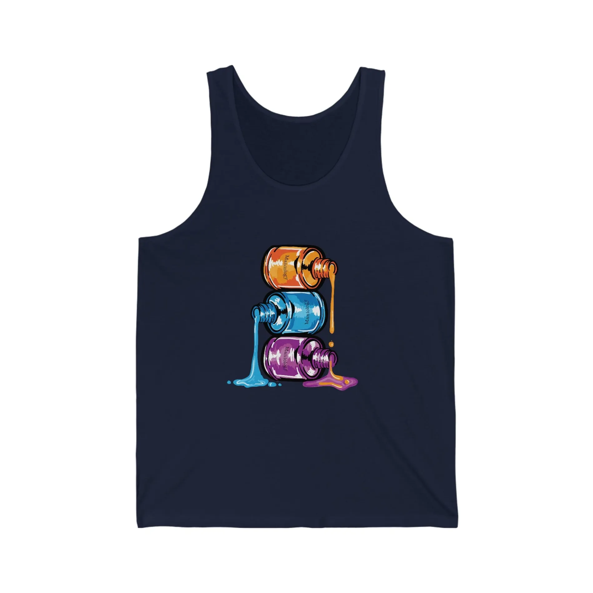 Nail Polish Bottles - Jersey Tank Top