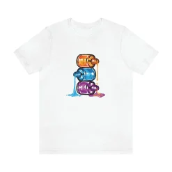 Nail Polish Bottles - Short Sleeve T-shirt