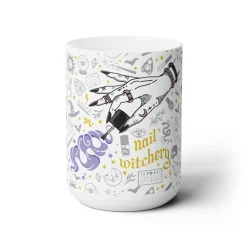 Nail Witchery Ceramic Coffee Mug 15oz