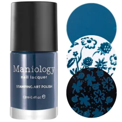 Night Forest: 3-Piece Cream Stamping Art Polish Set