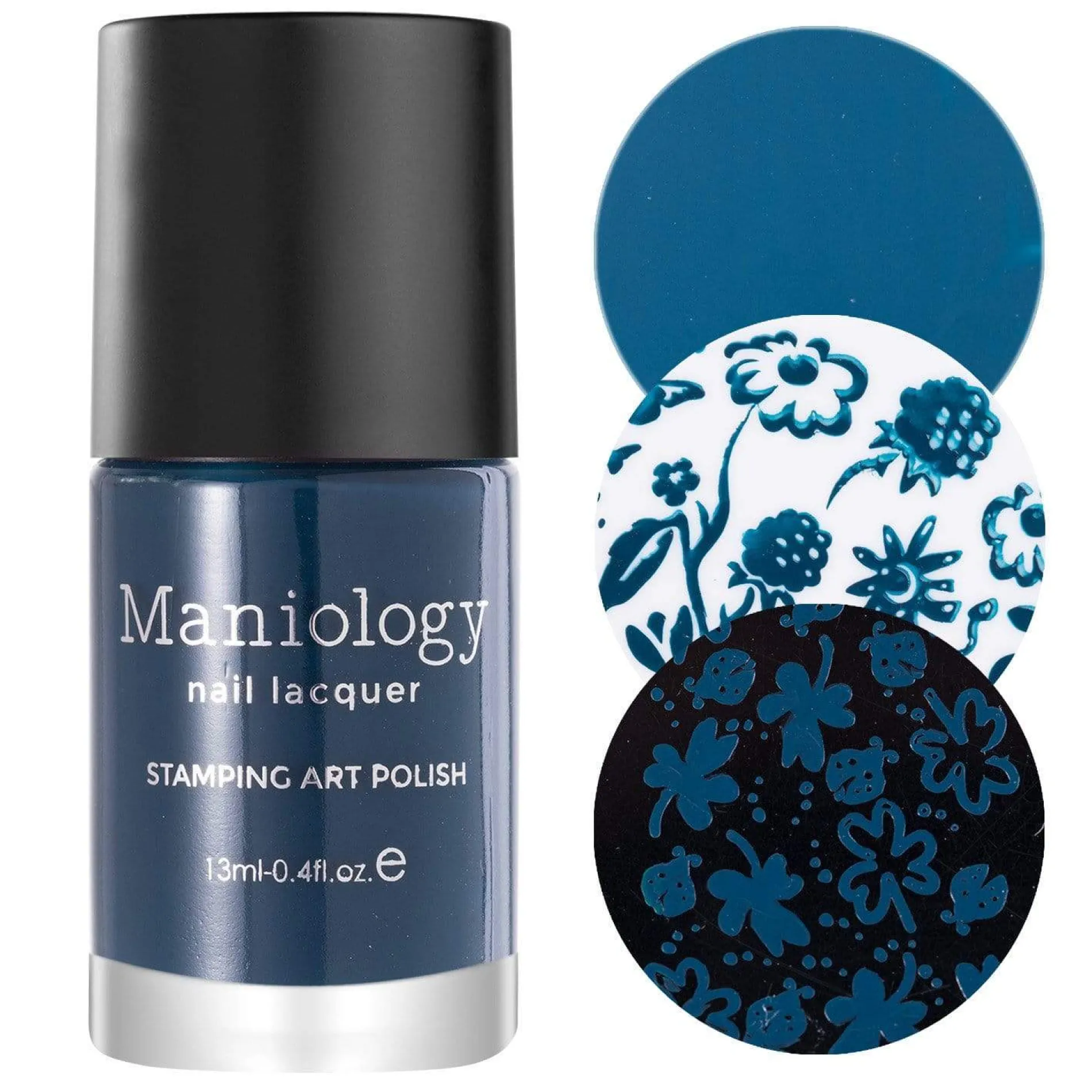 Night Forest: 3-Piece Cream Stamping Art Polish Set