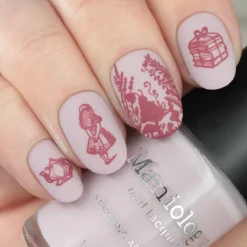 Nightingale (B424) - Blushing Taupe Cream Stamping Polish