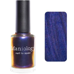 Night Out: Blue Note (P136) - Blue Duochrome Nail Polish