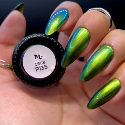 Night Out: CBGB (P135) - Green Duochrome Nail Polish