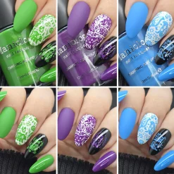 Northern Gleam: 3-Piece Pearl Cream Stamping Polish Set