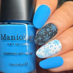 Northern Gleam: 3-Piece Pearl Cream Stamping Polish Set