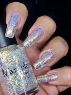 Ocean Crush: 3-Piece Flakie Iridescent Toppers Nail Polish Set