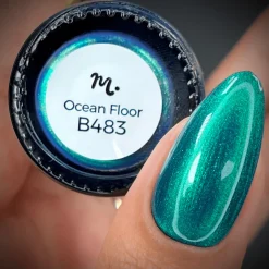 Ocean Floor (B483) - Duochrome Dark Teal Stamping Polish
