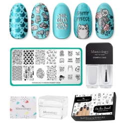 On the Prowl: Cat-Themed Nail Stamping Starter Kit