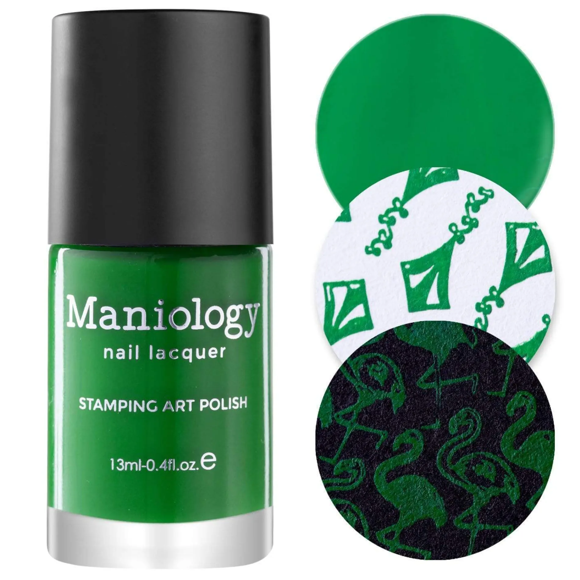 Optimism (B399) - Green Stamping Polish