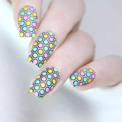 Patterns: Chain Reaction (m086) - Nail Stamping Plate