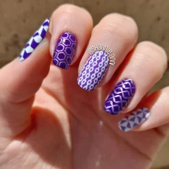 Patterns: Chain Reaction (m086) - Nail Stamping Plate