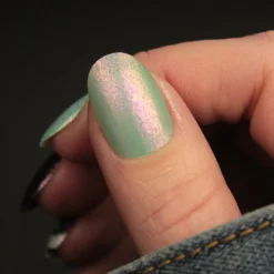 Pau Hana: Blue Hawaii (P133) - Sheer Teal Flakie Nail Polish