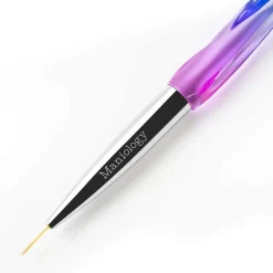 3pc Detailing Brush Set w/ Rainbow Gradient Acrylic Handles
