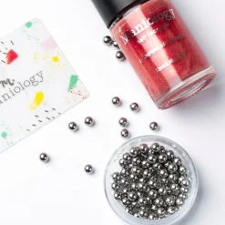 100pc Metal Mixing Beads For Nail Polish