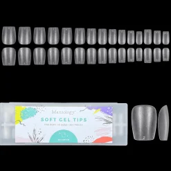 300pcs Full Cover Nail Tips for Extension in 15 Sizes - XS Coffin