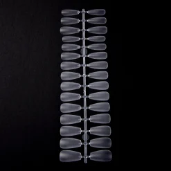 300pcs Full Cover Nail Tips for Extension in 15 Sizes - Medium Coffin