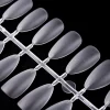 300pcs Full Cover Nail Tips for Extension in 15 Sizes - Medium Almond