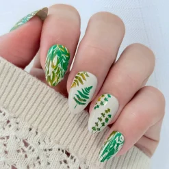 300pcs Full Cover Nail Tips for Extension in 15 Sizes - Short Almond