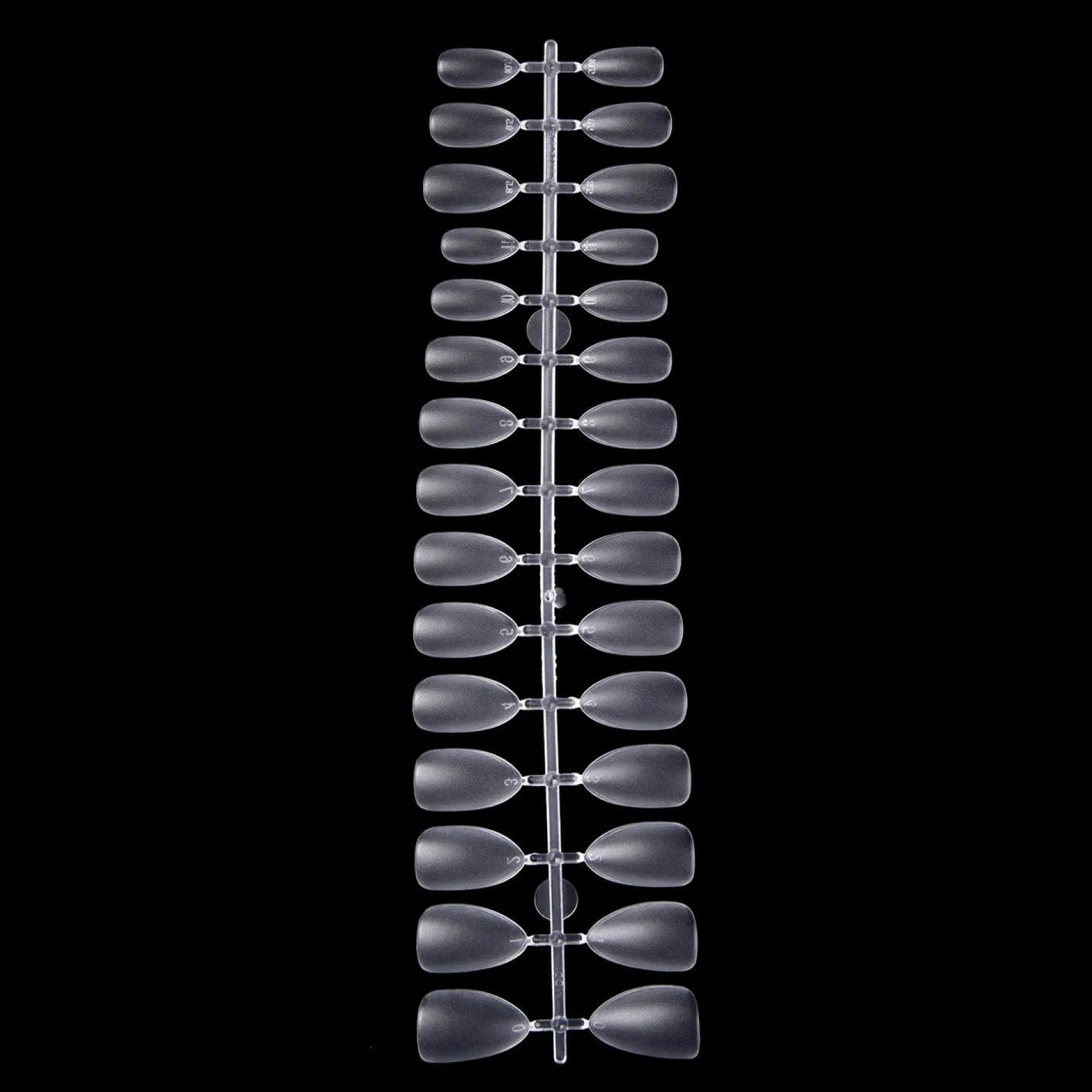 300pcs Full Cover Nail Tips for Extension in 15 Sizes - Short Almond