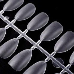 300pcs Full Cover Nail Tips for Extension in 15 Sizes - Short Almond