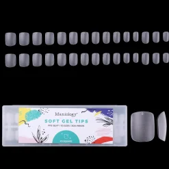 300pcs Full Cover Nail Tips for Extension in 15 Sizes - XS Square